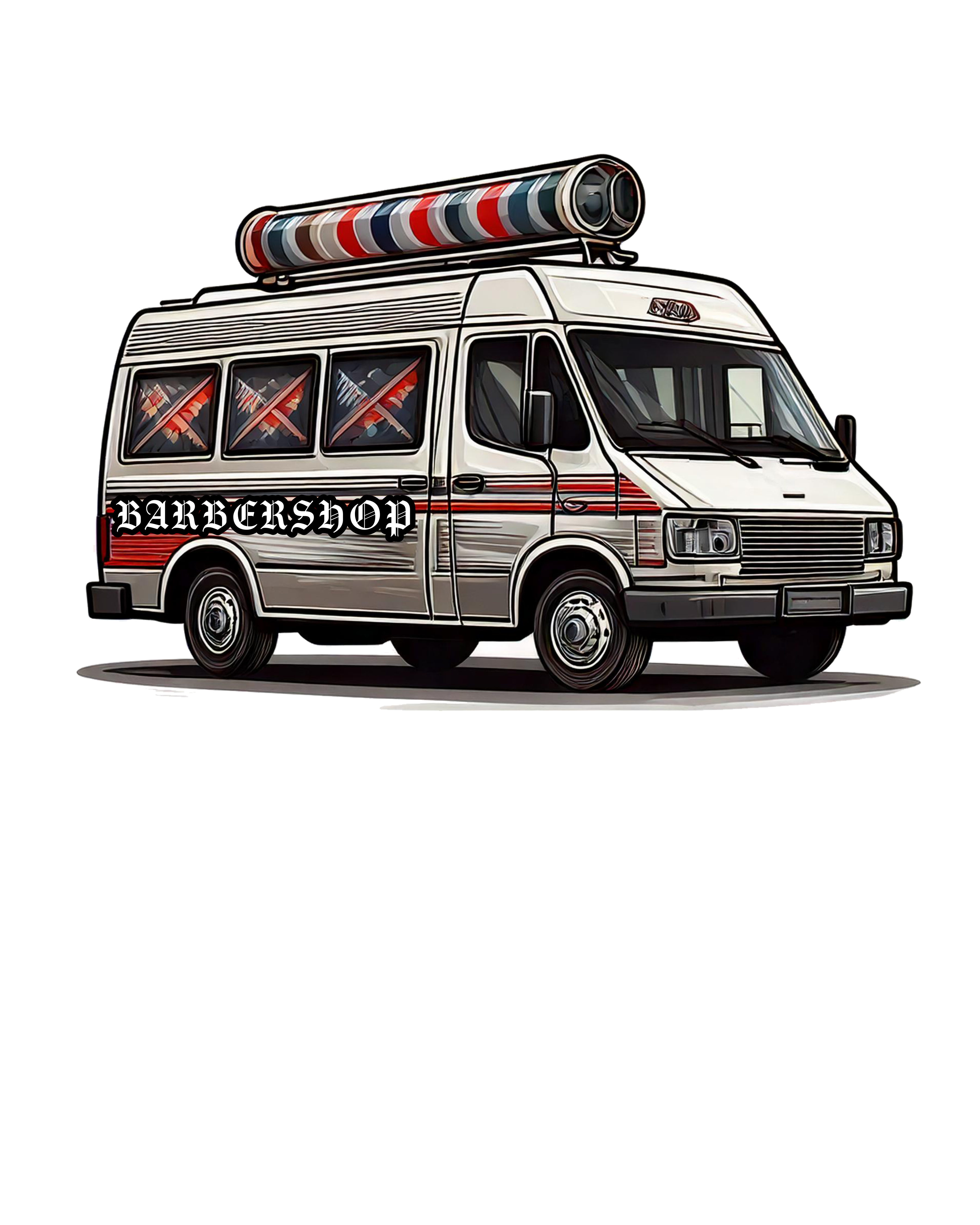 MOBILE BARBER VAN