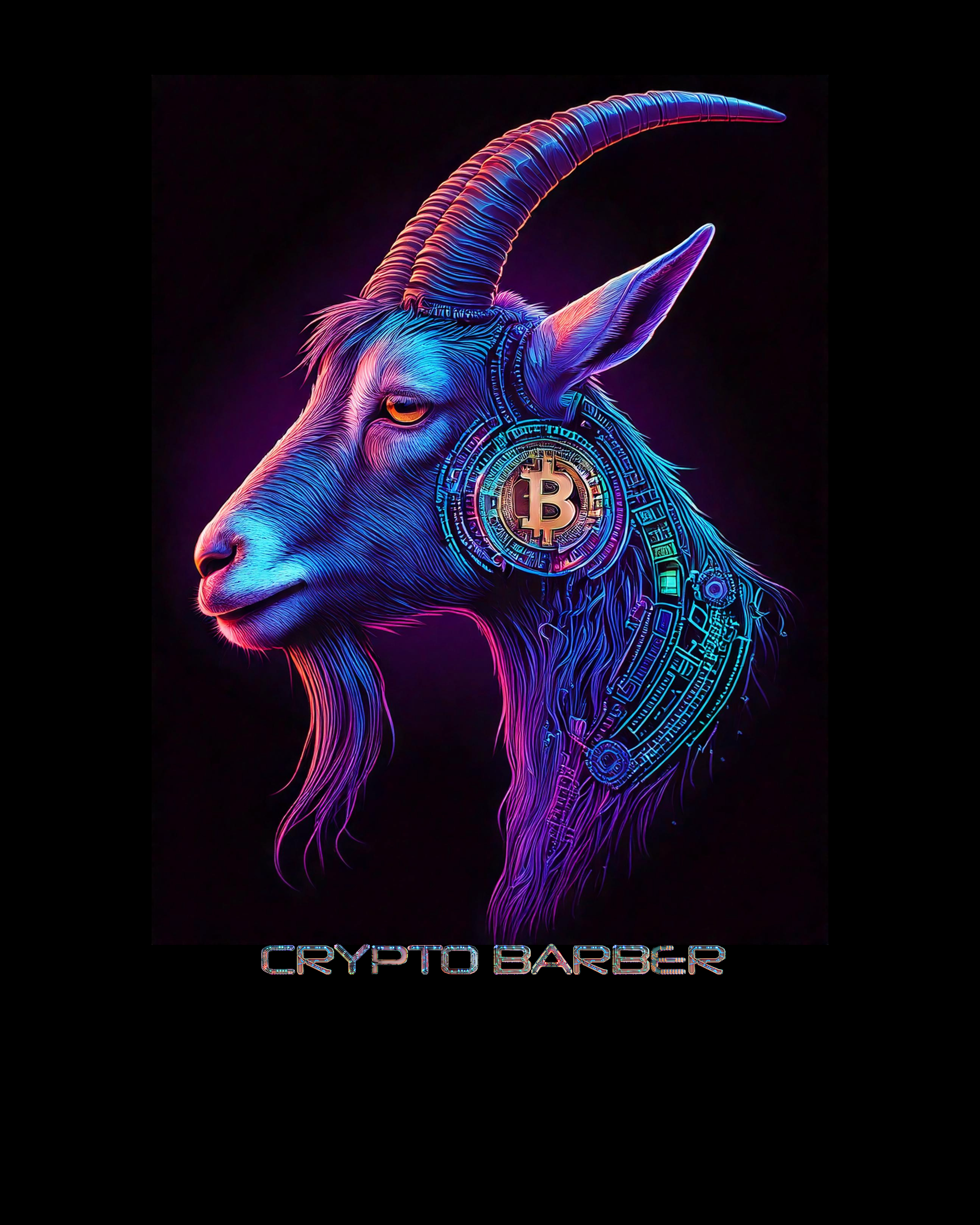 CRYPTO GOAT BARBER TEE